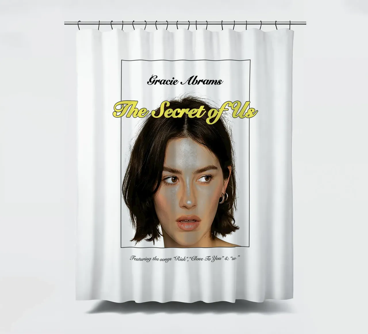 The Secret of Us – Gracie Abrams tenda da doccia da Attaboy Dsgn