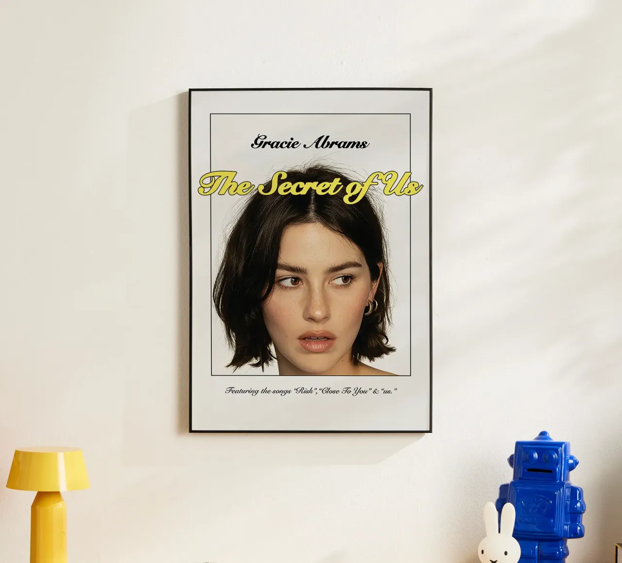 The Secret of Us – Gracie Abrams alluminio dibond da Attaboy Dsgn