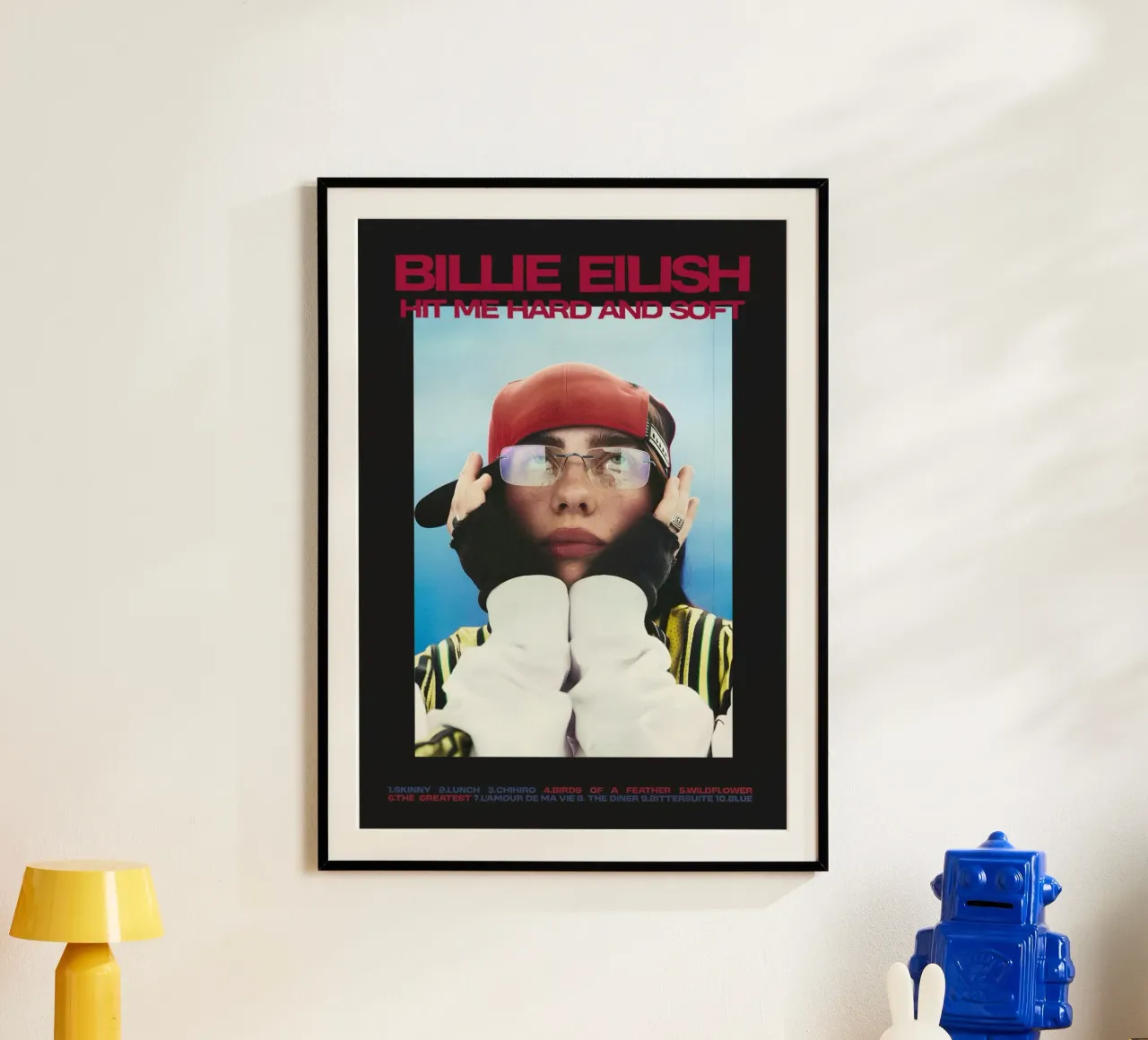 Hit Me Hard and Soft Billie Eilish carta hahnemühle da Attaboy Dsgn