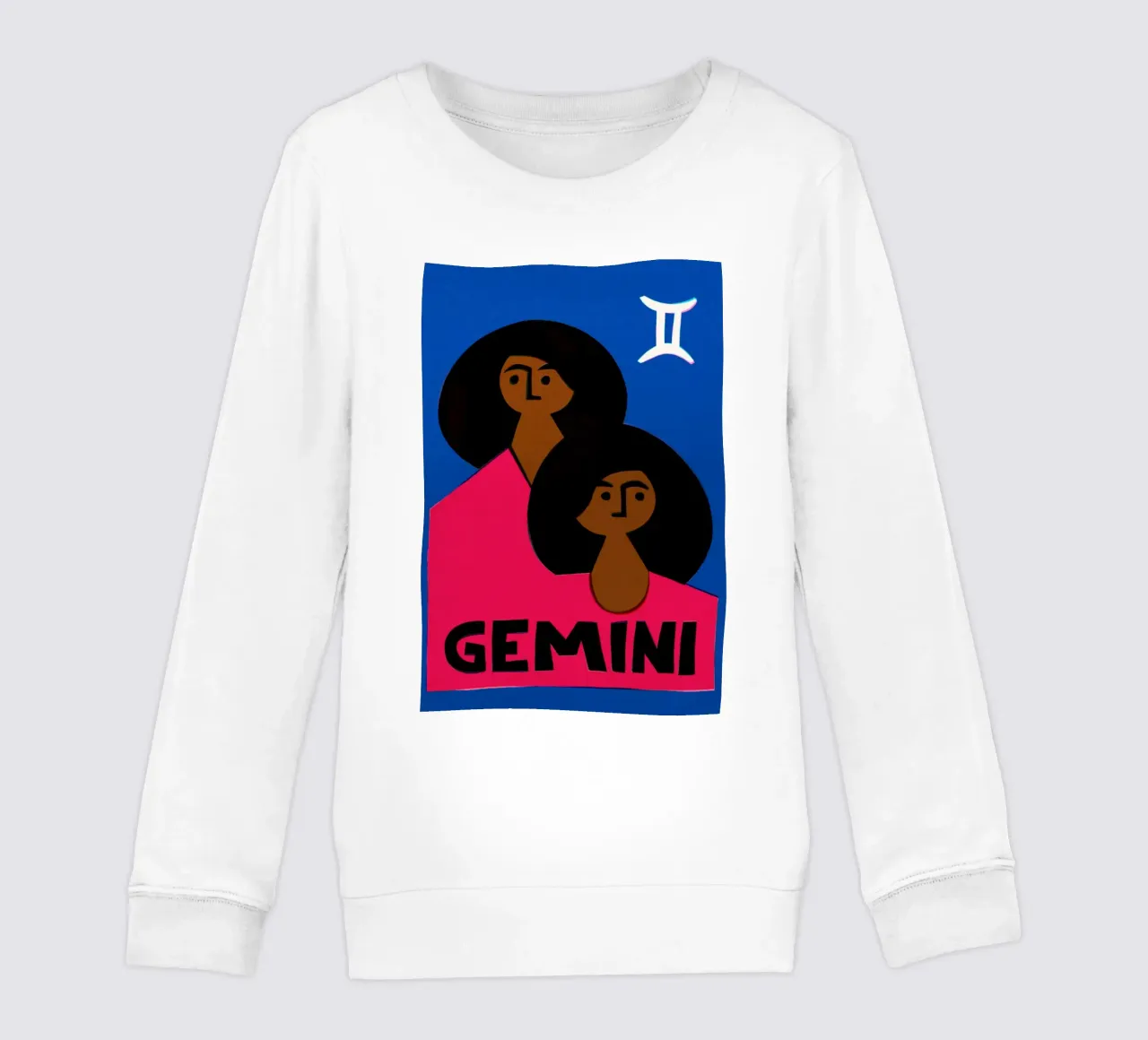 Gemini Zodiac felpa bambino da Fox & Velvet