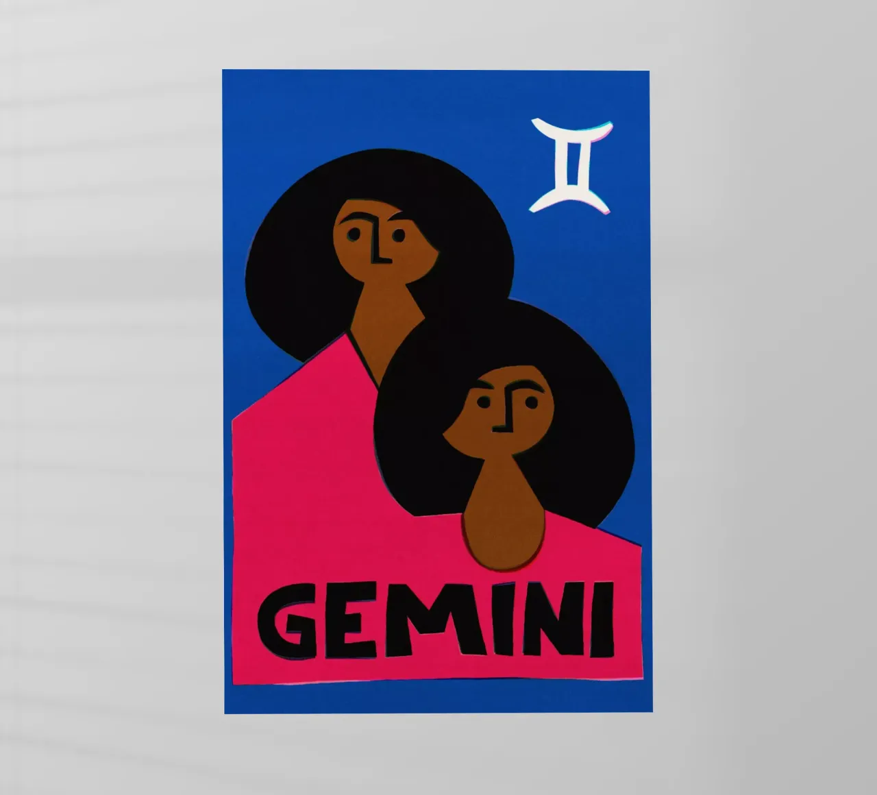 Gemini Zodiac pellicola backlit da Fox & Velvet