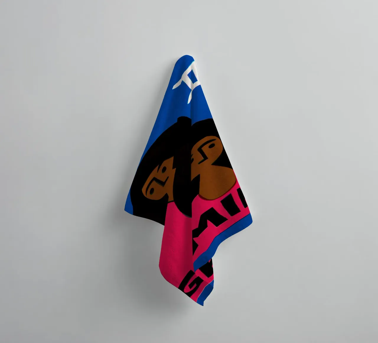 Gemini Zodiac towel by Fox & Velvet