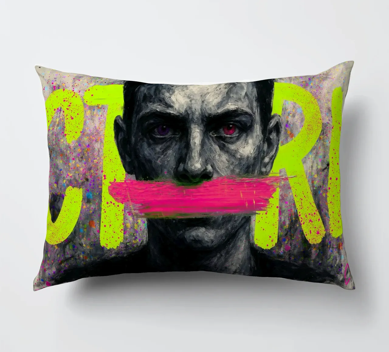 CTRL//SILENCED cuscino da KUNSTstück