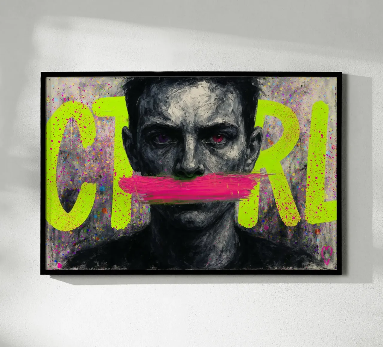 CTRL//SILENCED carta hahnemühle da KUNSTstück