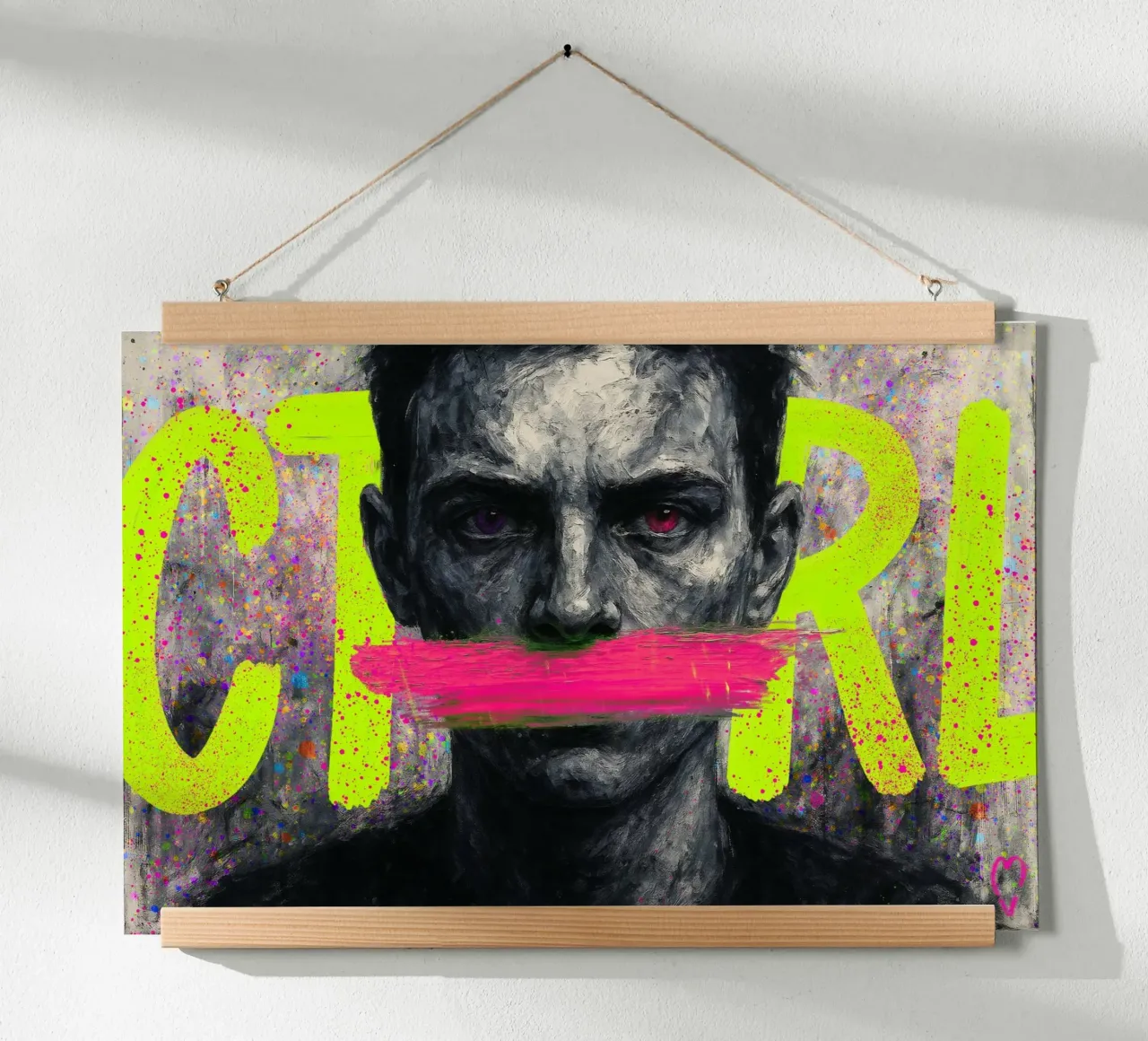 CTRL//SILENCED carta hahnemühle da KUNSTstück