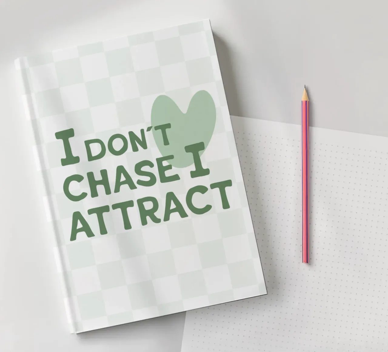 I don´t chase I attract notebook by be.