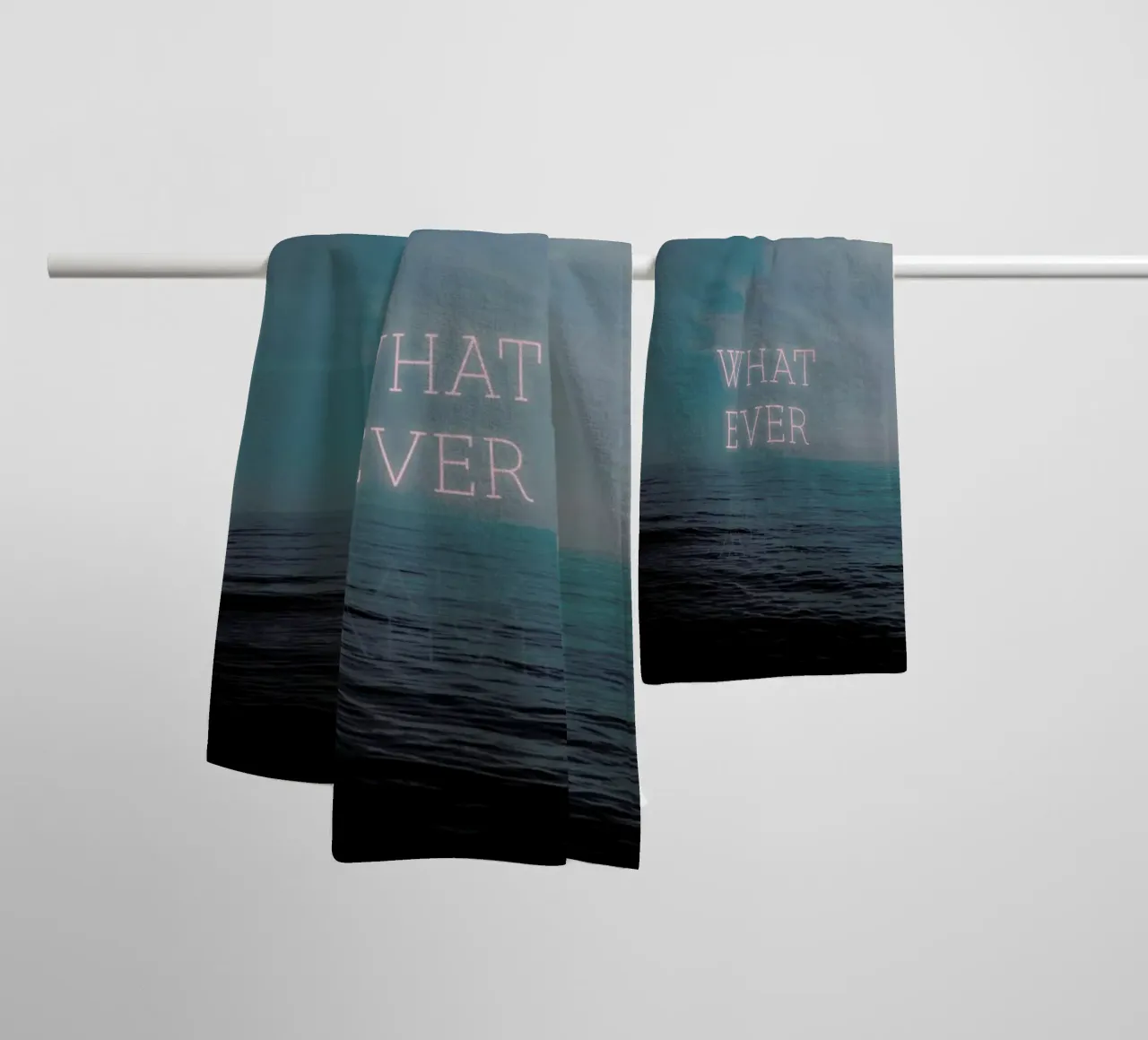 Whatever II asciugamano da bagno da Sebastian Hilgetag