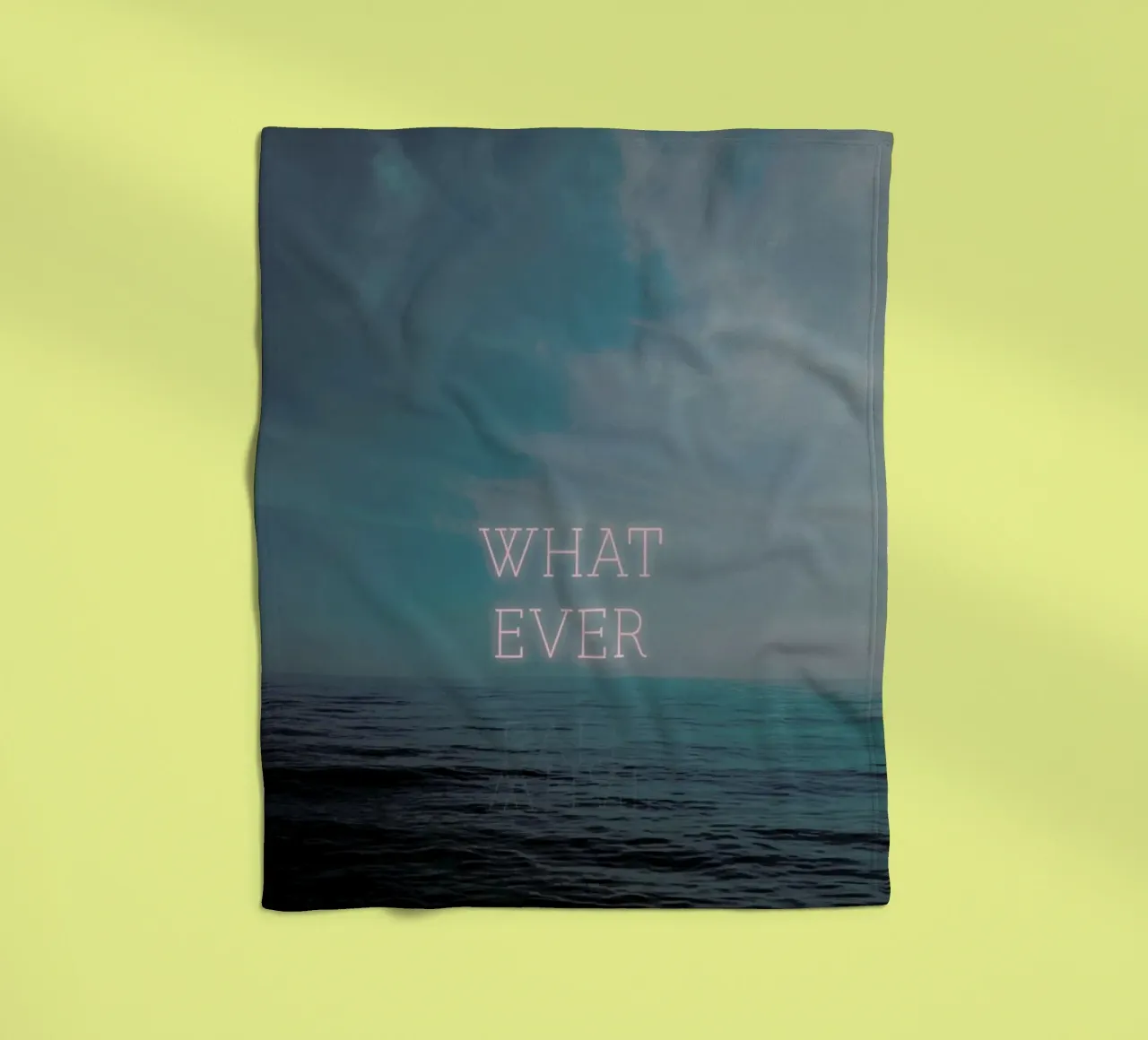 Whatever II coperta in pile da Sebastian Hilgetag