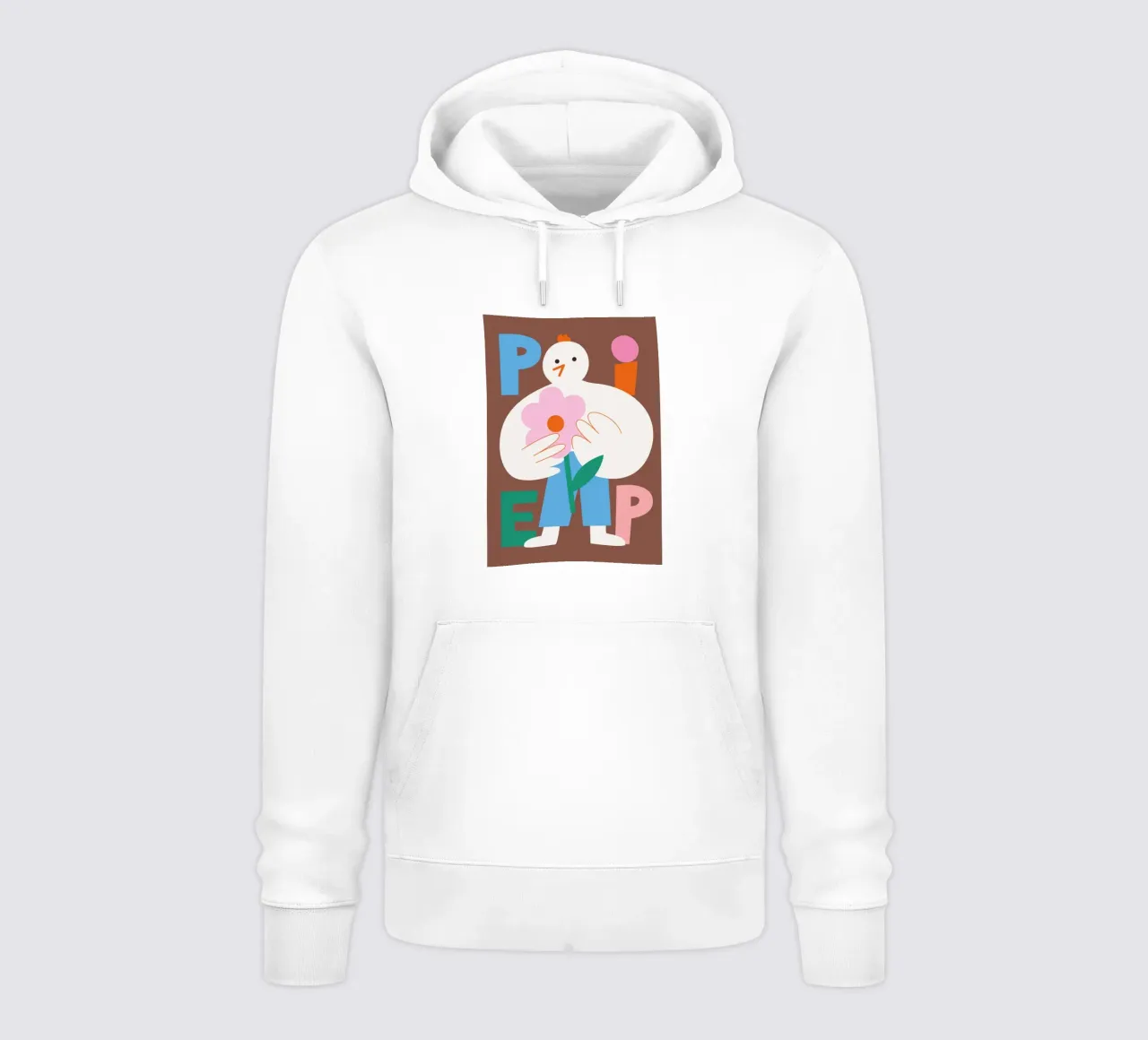 Piep sudadera con capucha de Susann Stefanizen