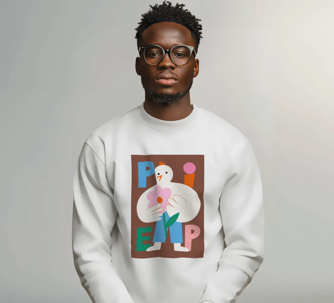 Piep felpa da Susann Stefanizen