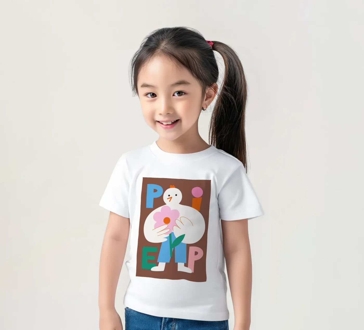 Piep t-shirt bambini da Susann Stefanizen