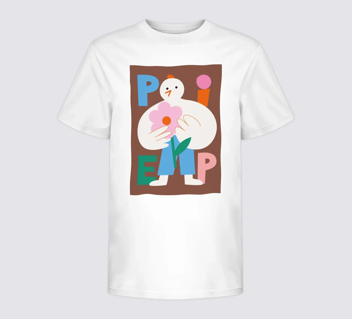 Piep t-shirt bambini da Susann Stefanizen