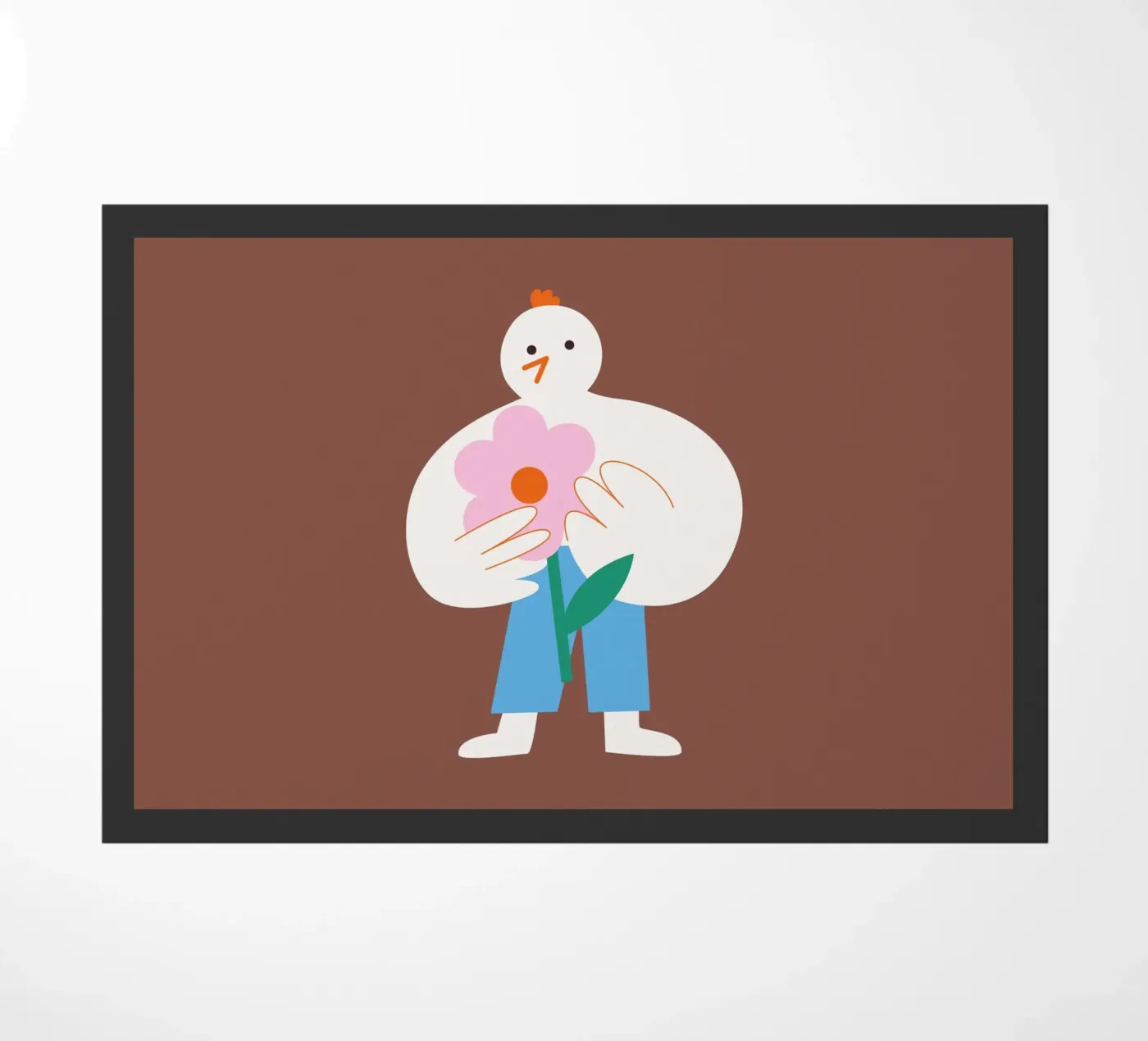 Piep deurmat van Susann Stefanizen