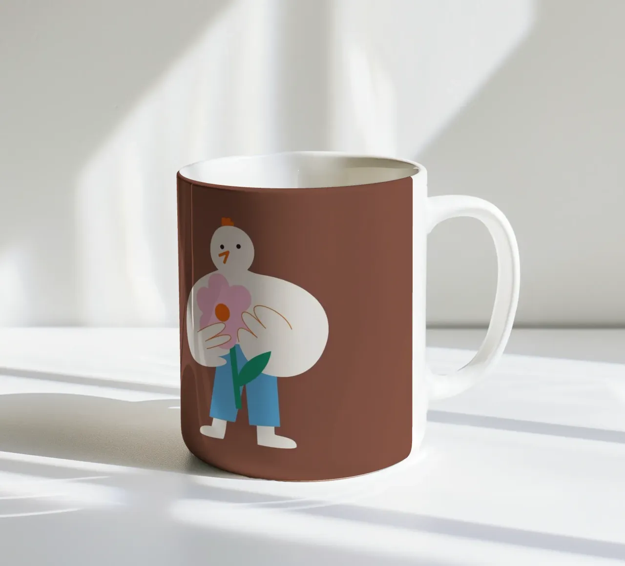 Piep Keramik Tasse von Susann Stefanizen