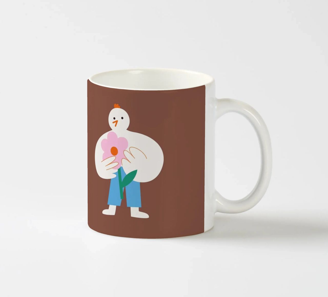 Piep tazza in ceramica da Susann Stefanizen