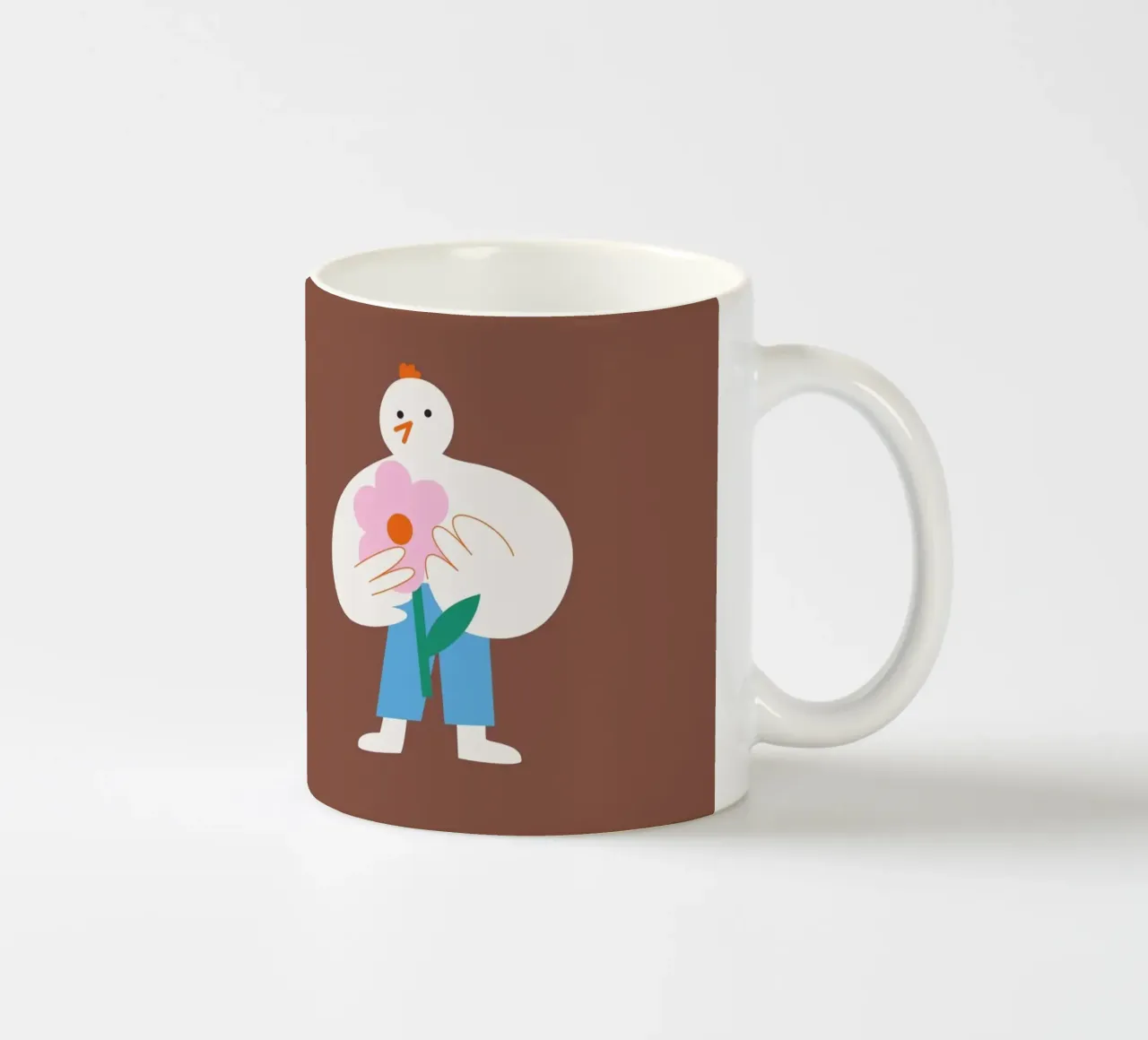 Piep Keramik Tasse von Susann Stefanizen