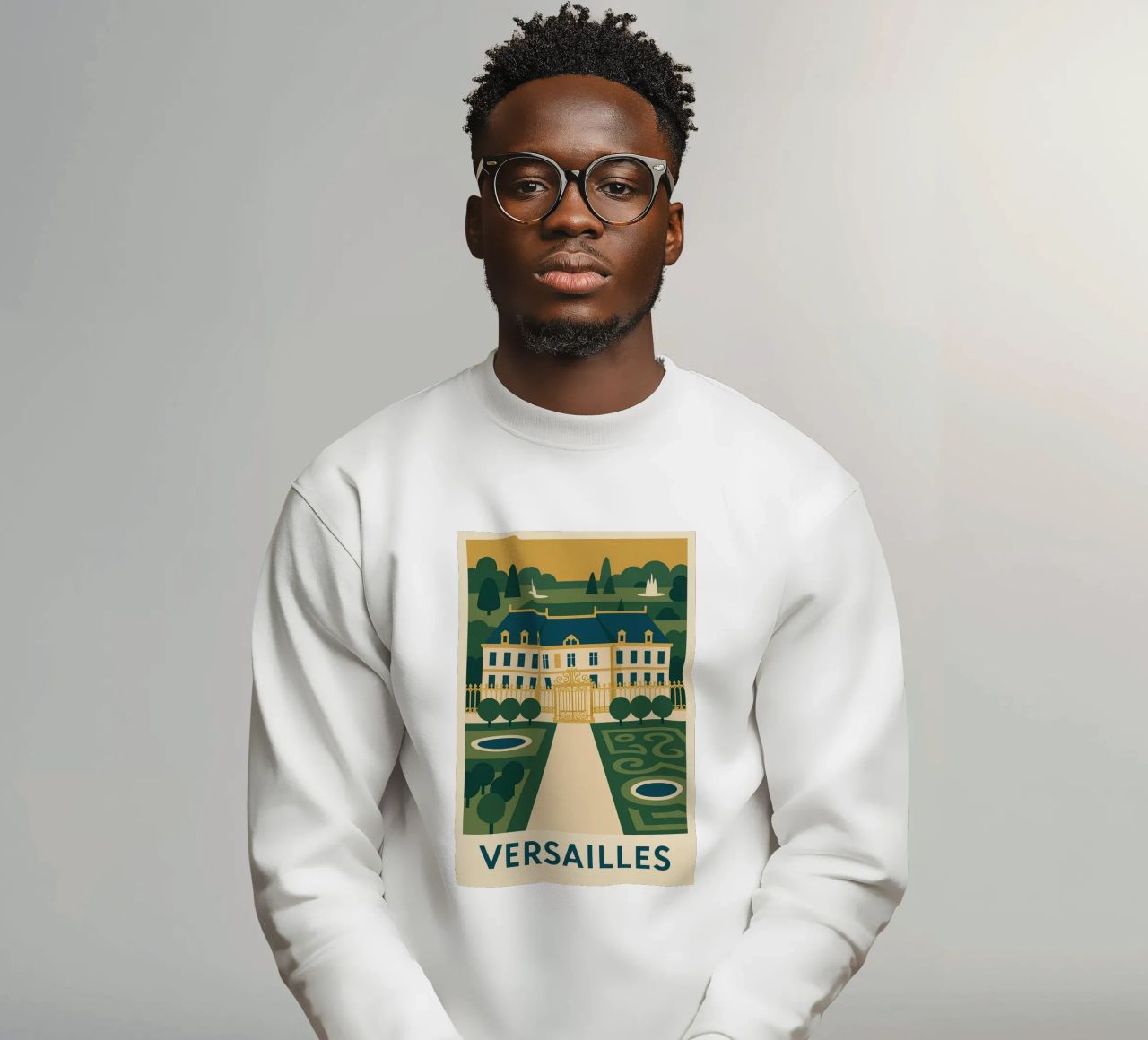 Versailles - Un manifesto di splendore felpa da JETLAG | affiches voyage