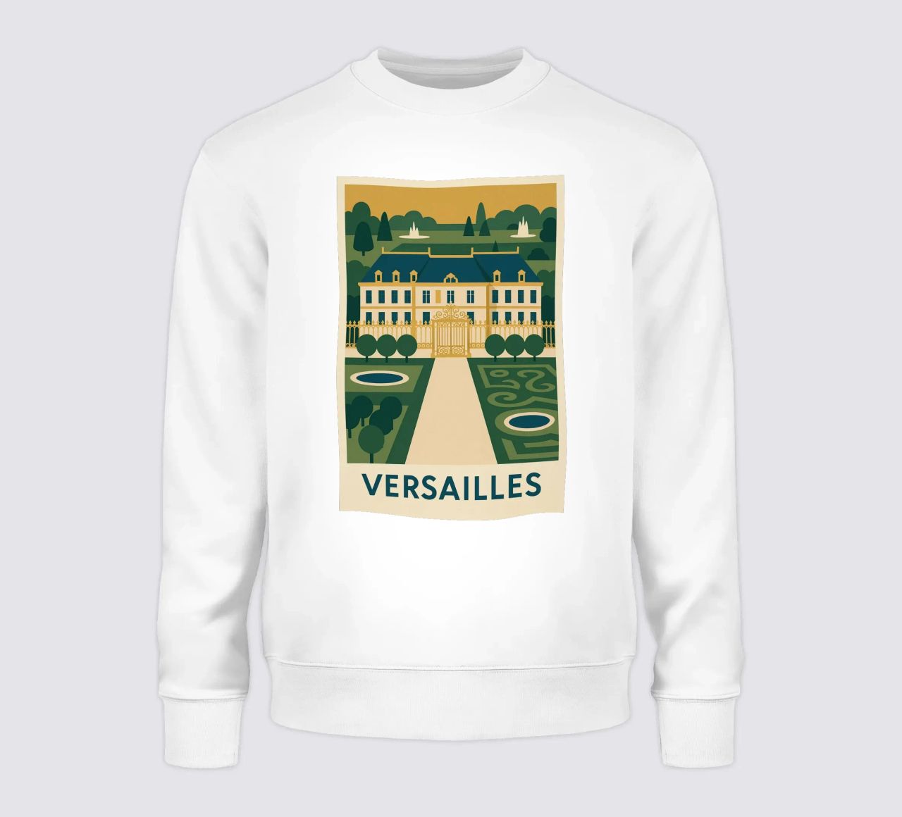 Versailles - Un manifesto di splendore felpa da JETLAG | affiches voyage
