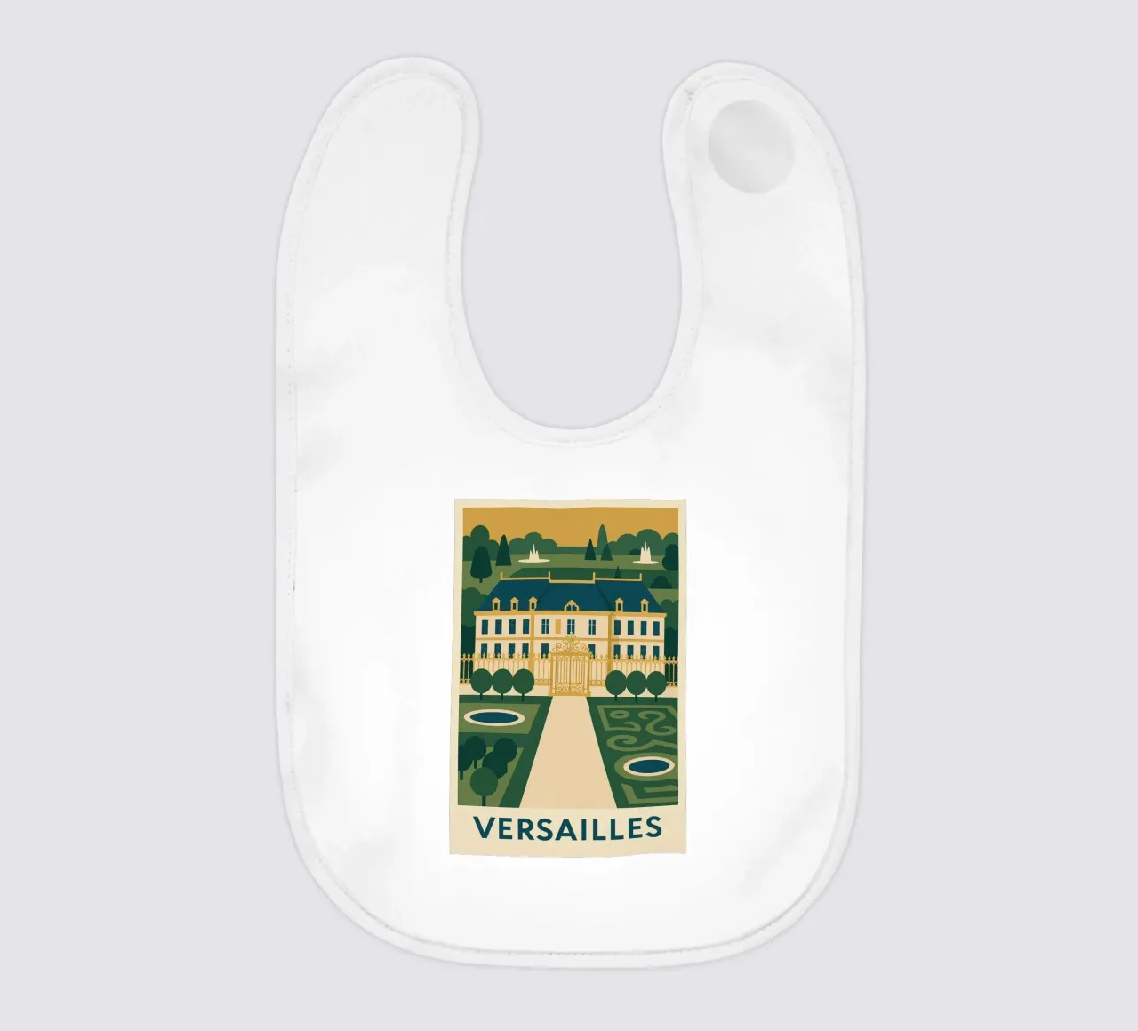 Versailles - Un manifesto di splendore bavaglino da JETLAG | affiches voyage
