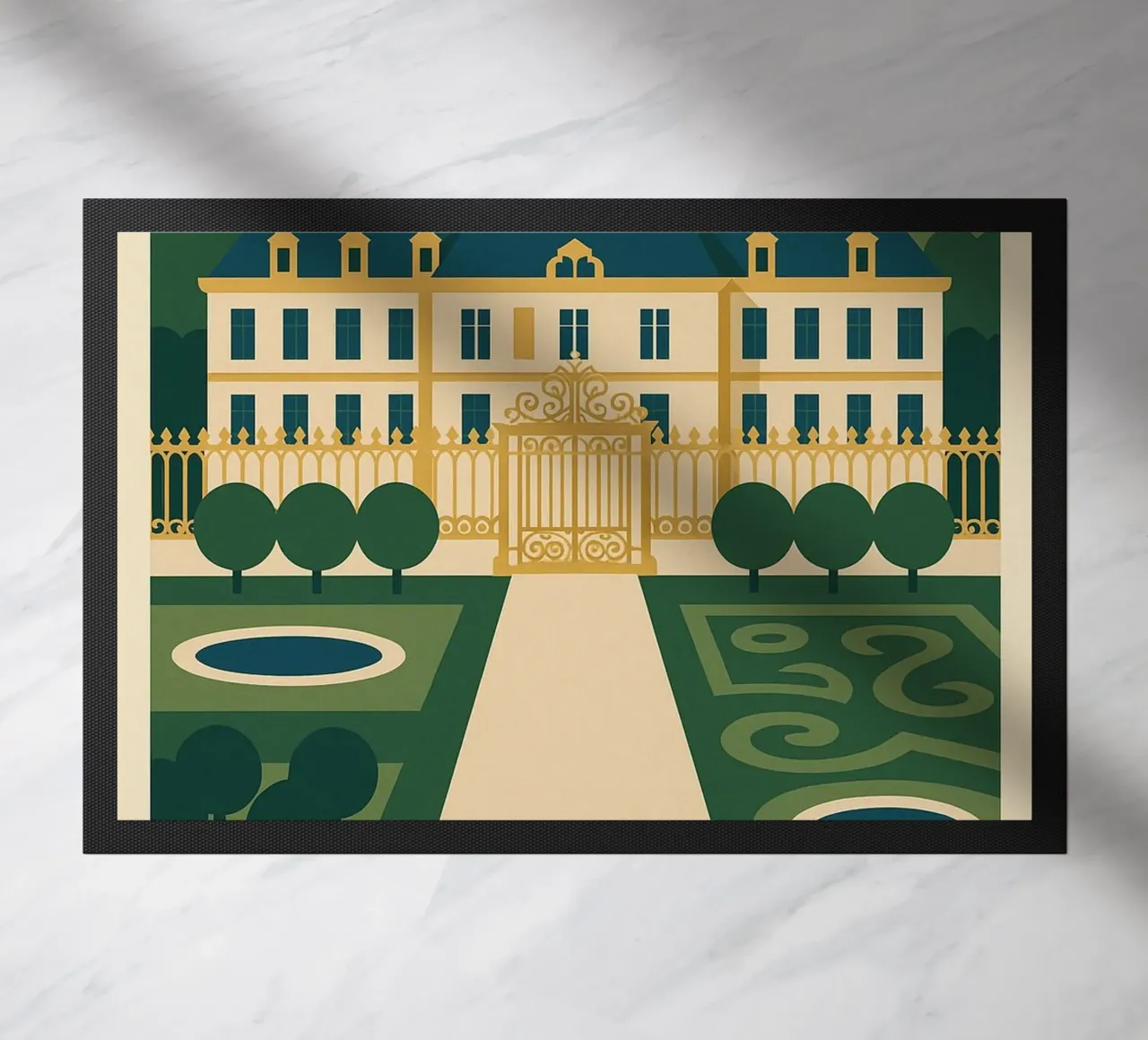 Versailles - Un manifesto di splendore zerbino da JETLAG | affiches voyage