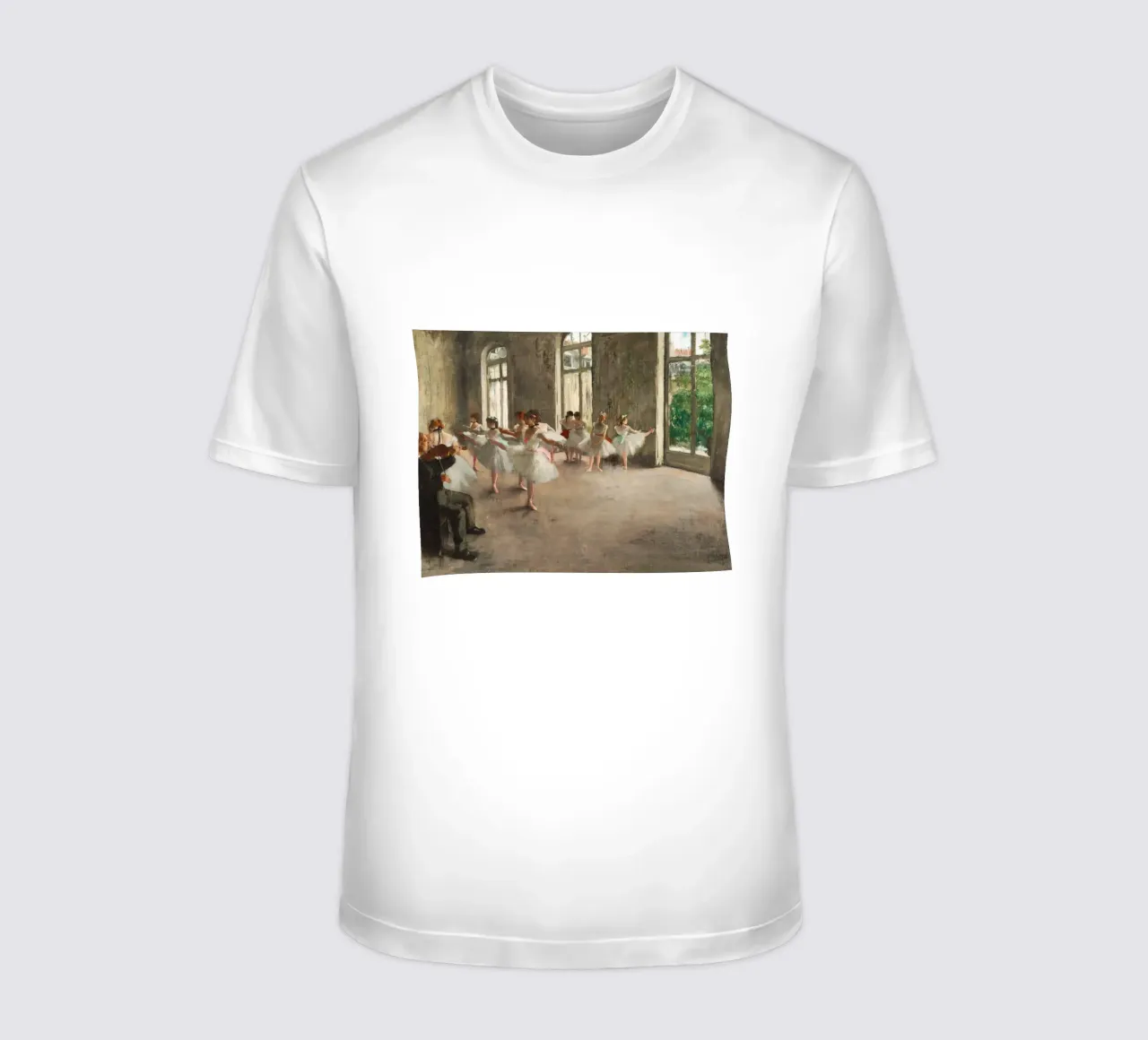 Le prove di Edgar Degas t-shirt da Venus Art