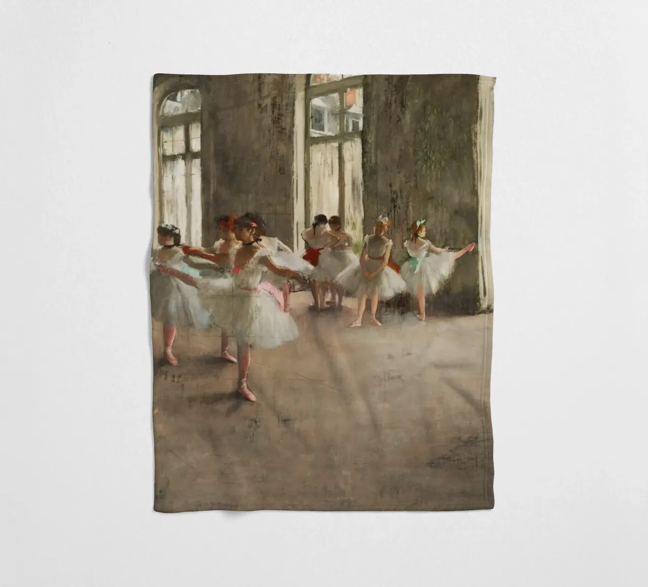 Le prove di Edgar Degas coperta in pile da Venus Art