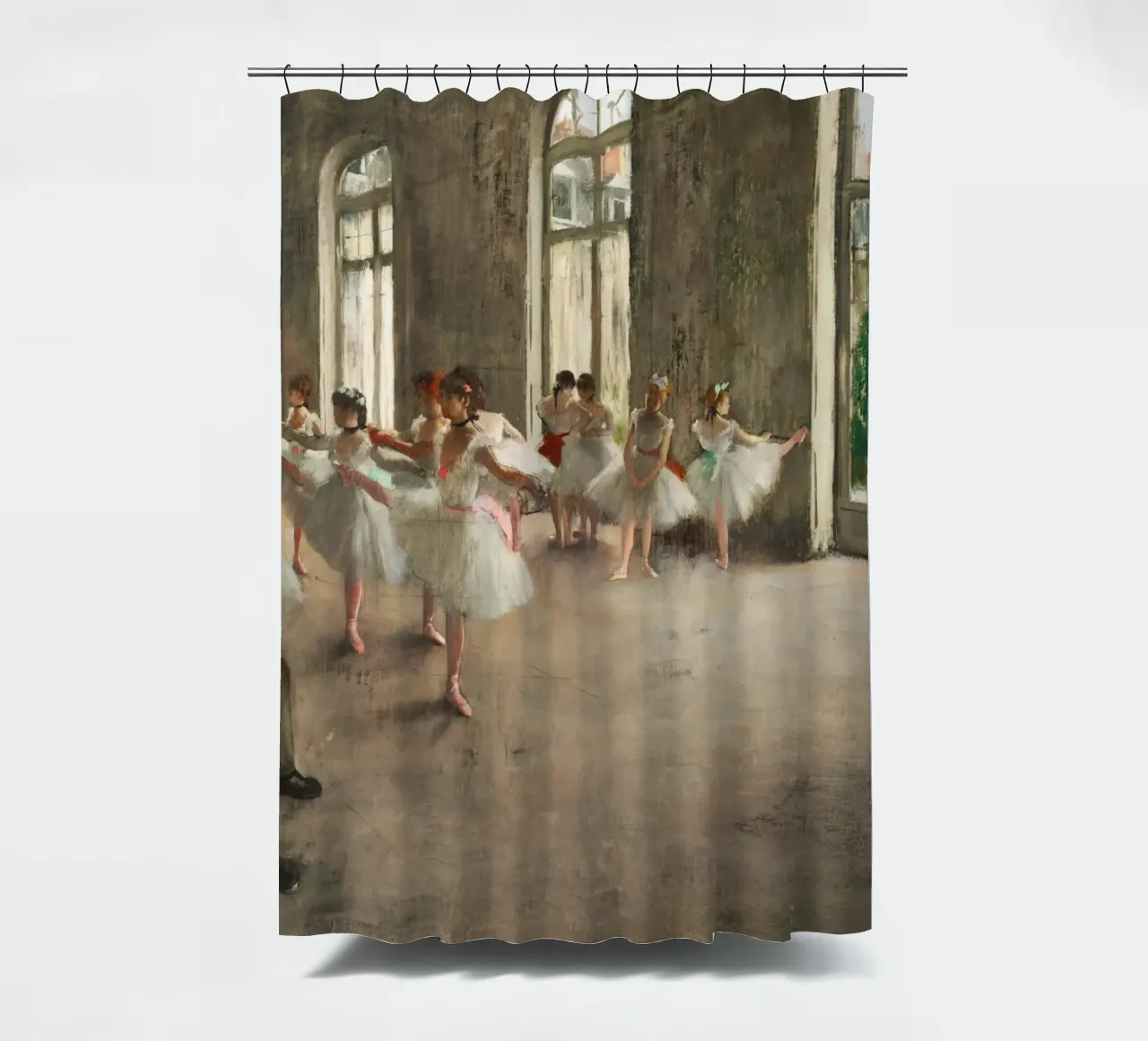 Le prove di Edgar Degas tenda da doccia da Venus Art