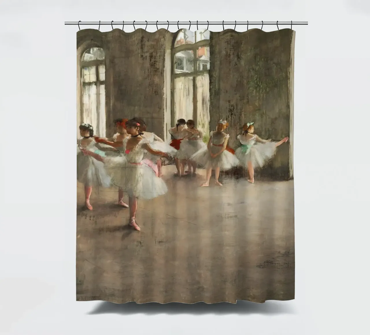 Le prove di Edgar Degas tenda da doccia da Venus Art