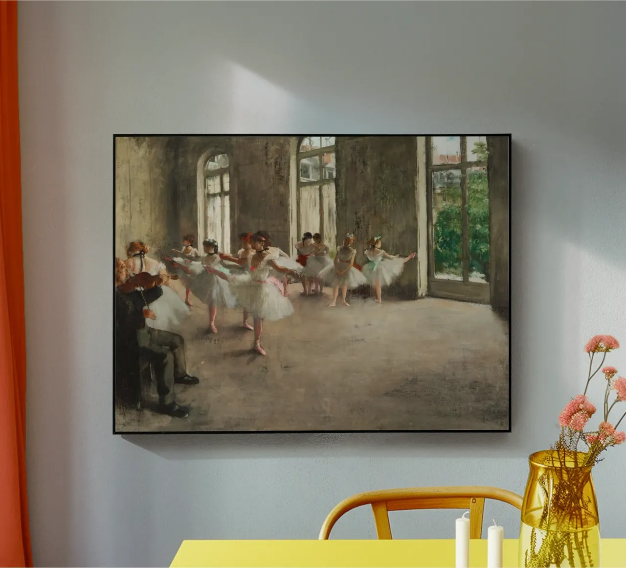 Le prove di Edgar Degas plexiglass da Venus Art