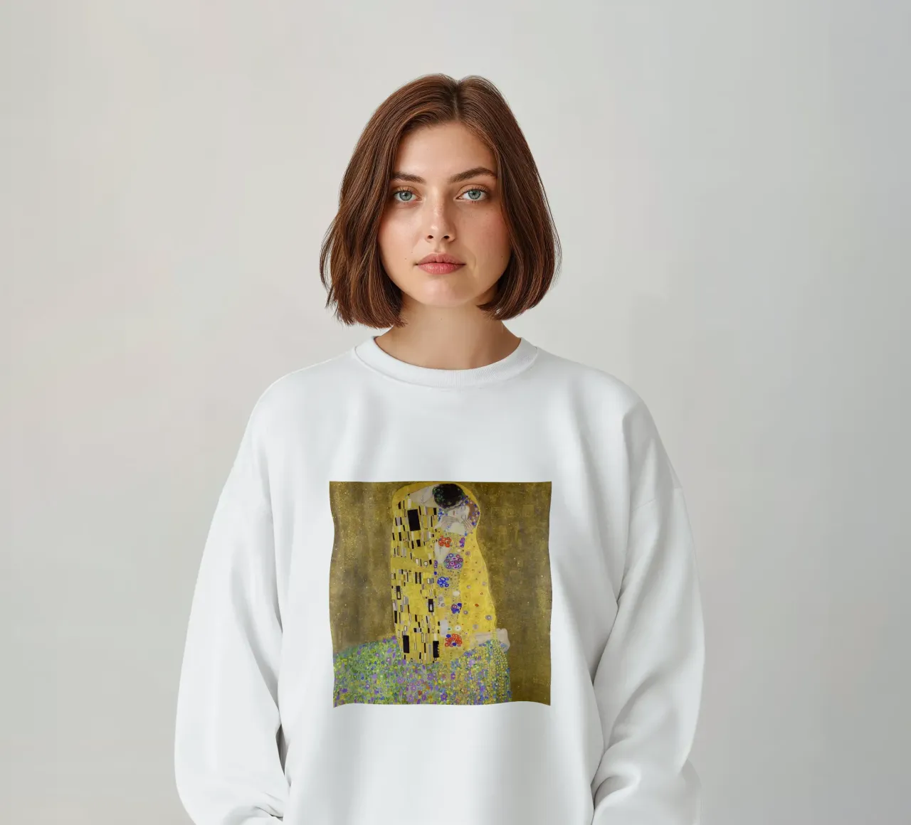 Il bacio di Gustav Klimt felpa da Art History
