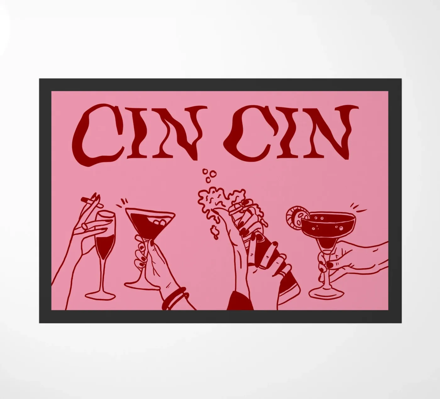 Cin Cin paillasson de Happy Star Club