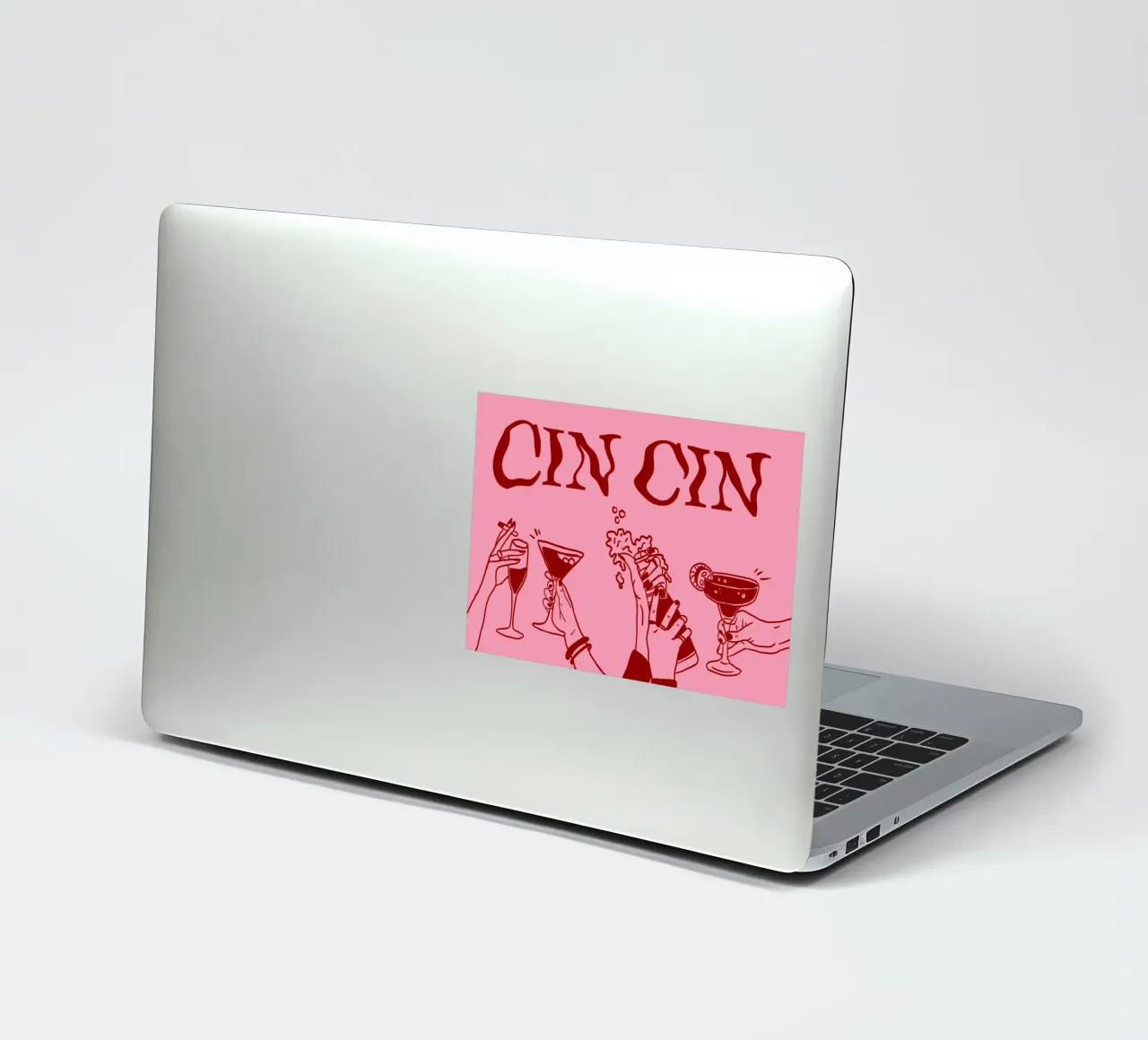 Cin Cin Sticker von Happy Star Club