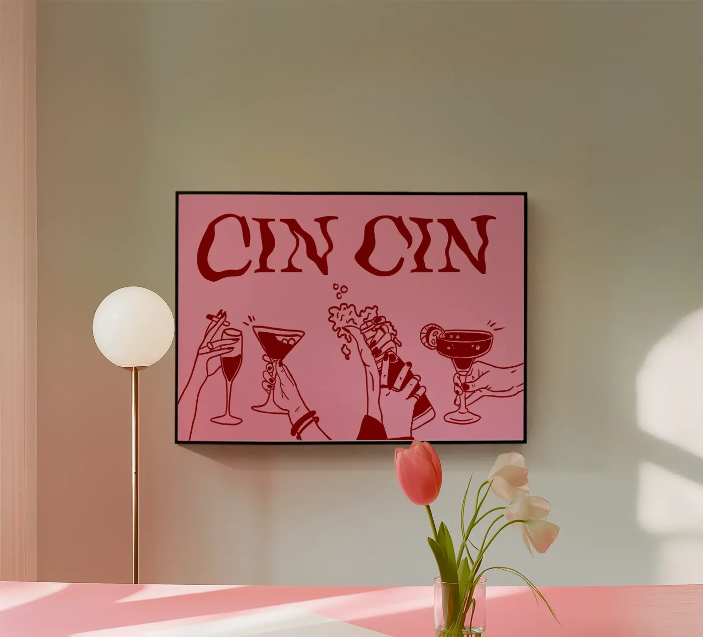 Cin Cin plexiglas de Happy Star Club