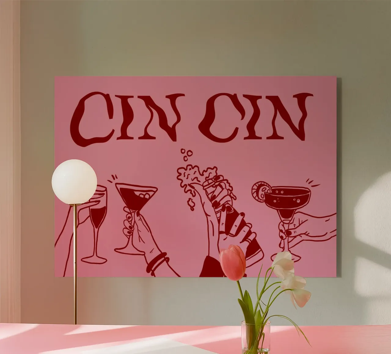 Cin Cin plexiglass da Happy Star Club