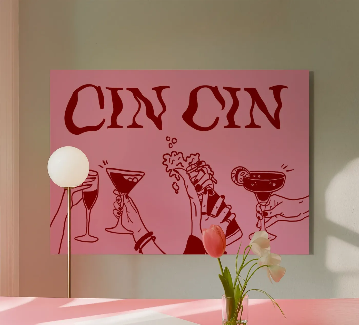 Cin Cin acryl van Happy Star Club