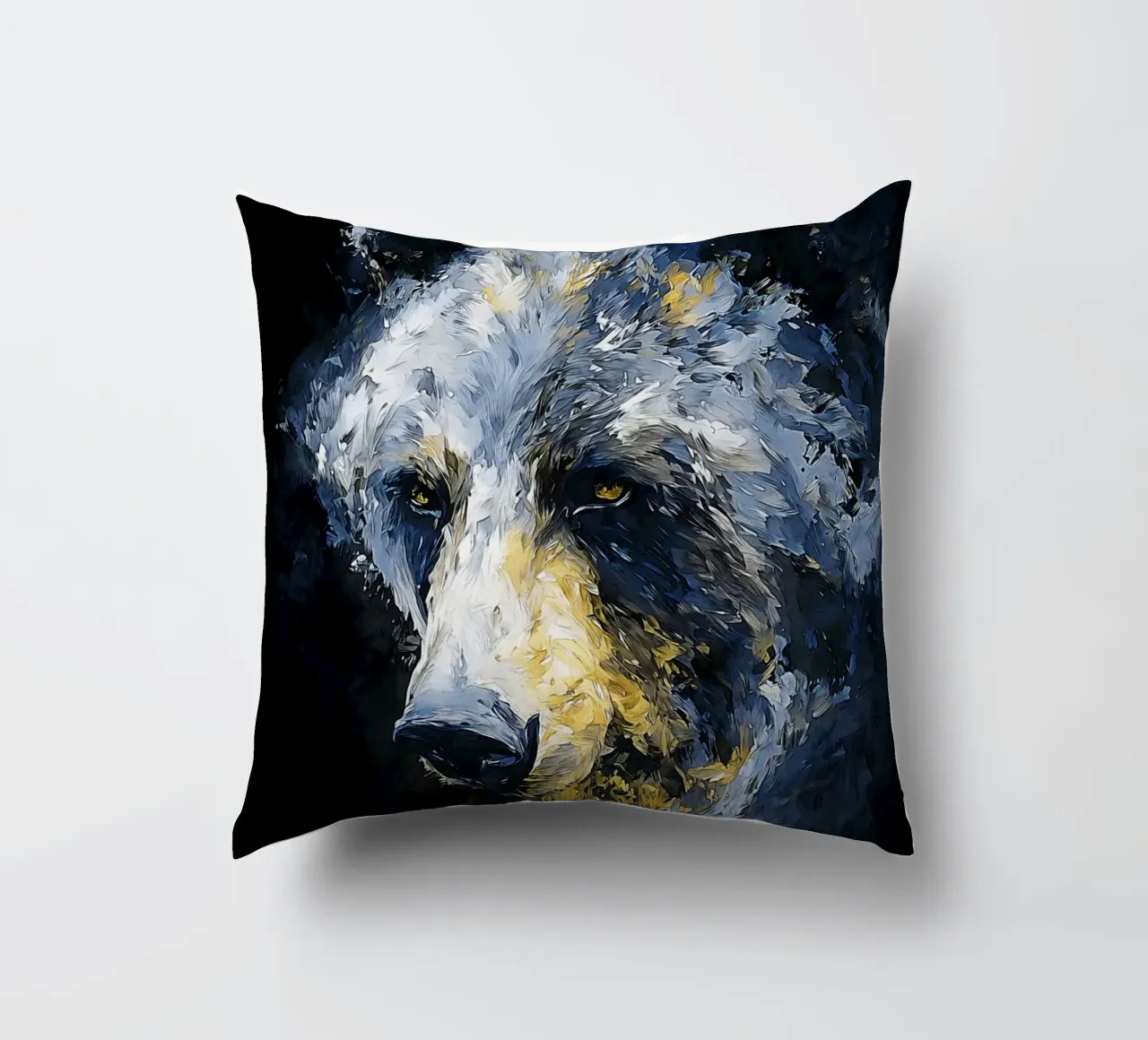 Bear Modern decorative cushion by Mateo