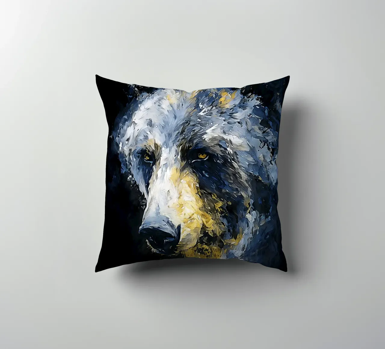 Bear Modern decorative cushion by Mateo