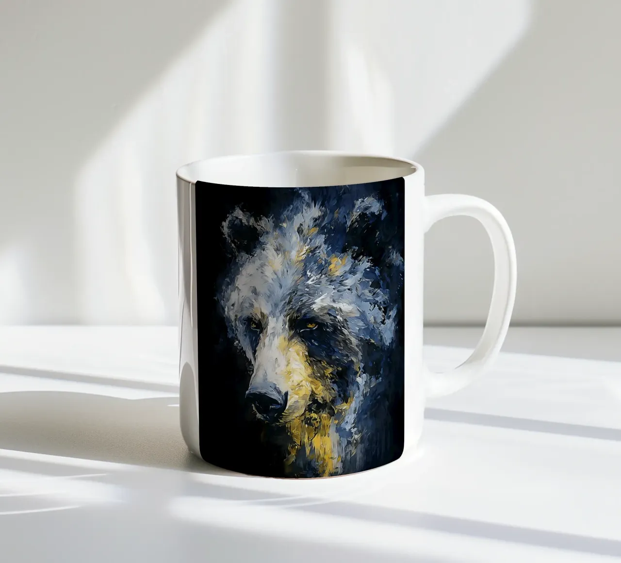 Bear Modern tazza in ceramica da Mateo