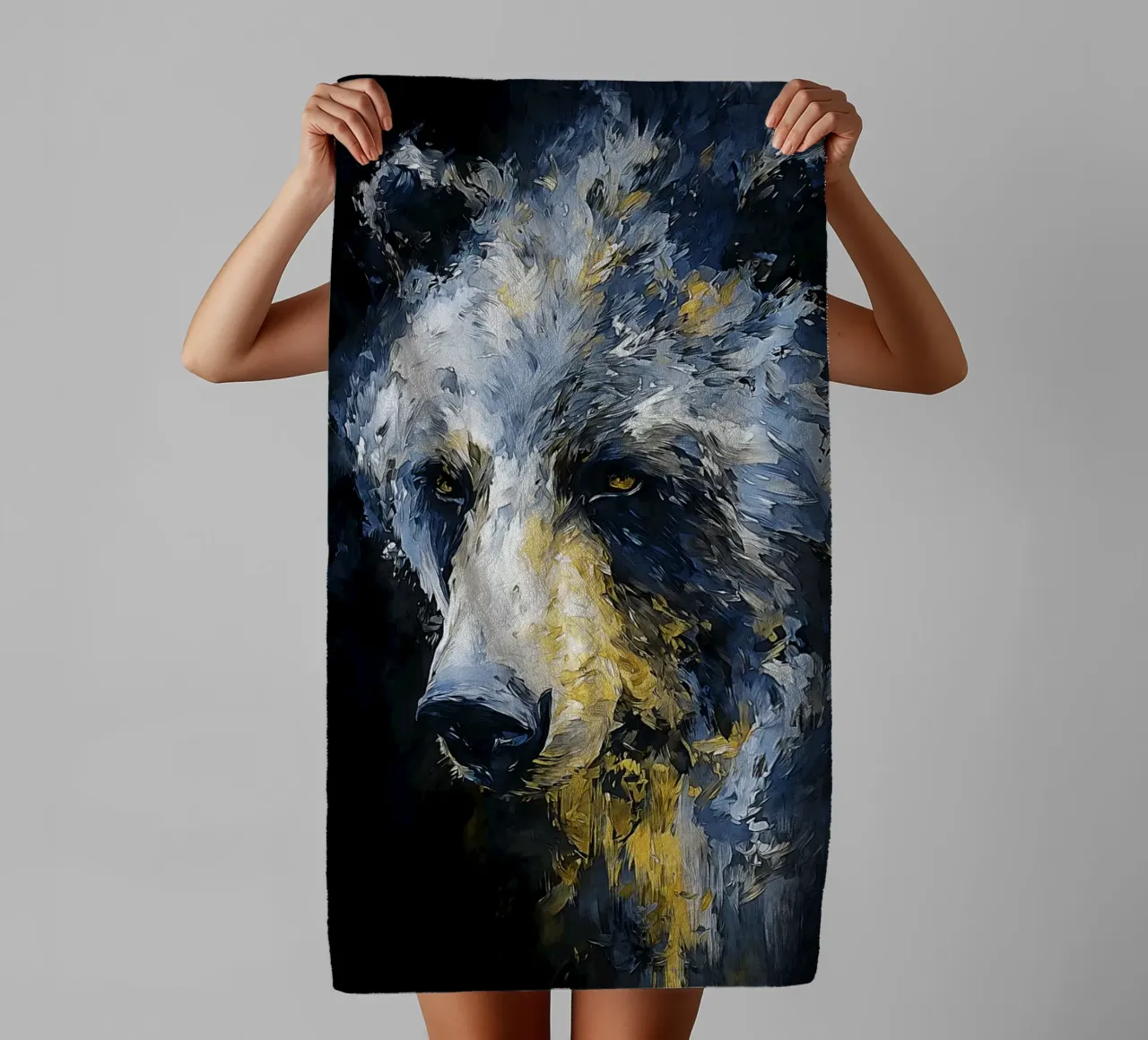 Bear Modern asciugamano da bagno da Mateo