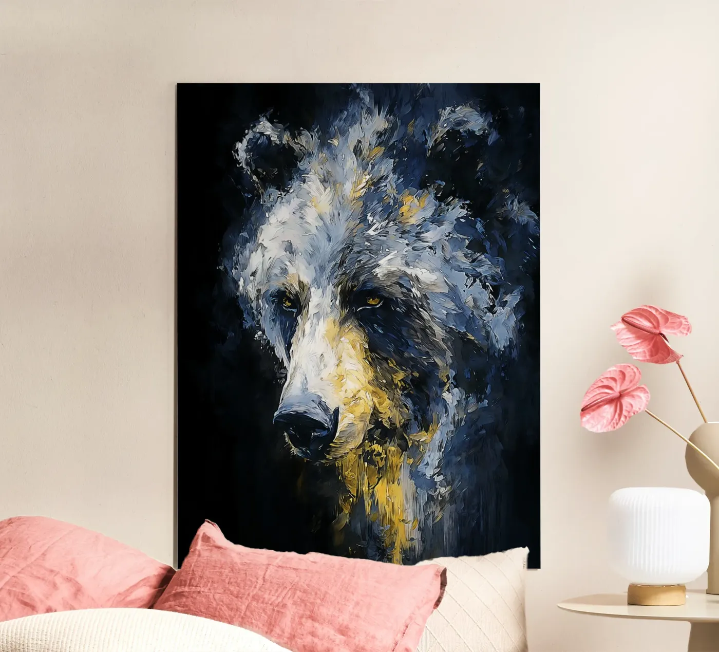 Bear Modern poster van Mateo