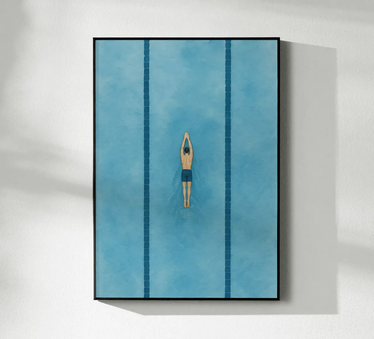 Between the Blue Lines plexiglass da Mosaic Dialogue