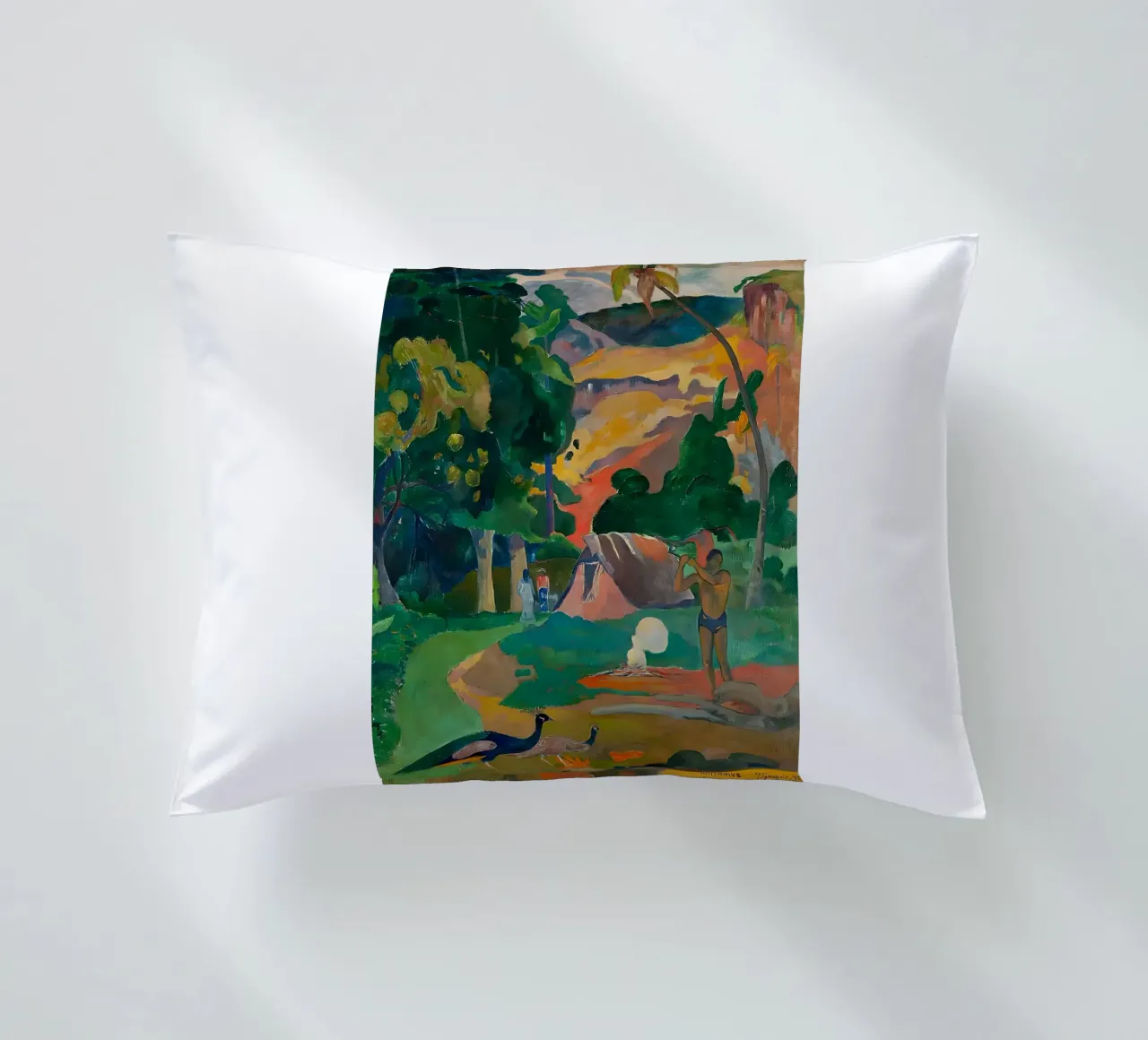 Paesaggio con pavoni (Morte), Paul Gauguin cuscino da tokovictory