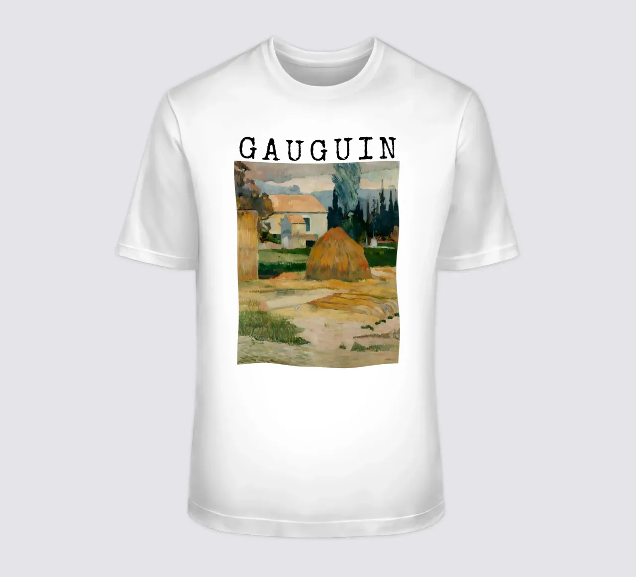 Paesaggio vicino ad Arles, Paul Gauguin t-shirt da tokovictory