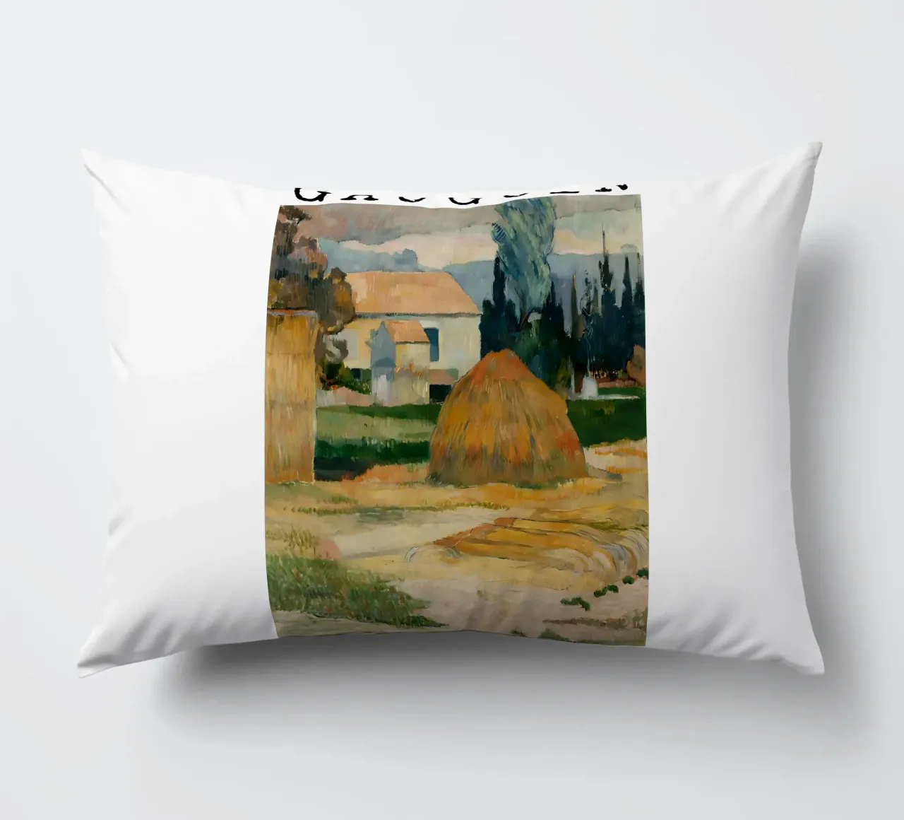 Paesaggio vicino ad Arles, Paul Gauguin cuscino da tokovictory