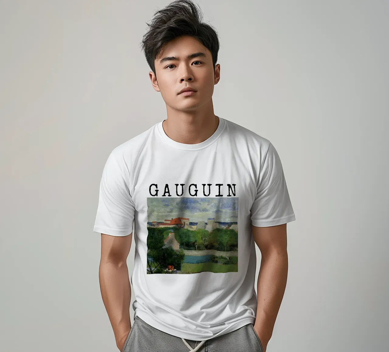 Gli orti di Vaugirard, Paul Gauguin t-shirt da tokovictory