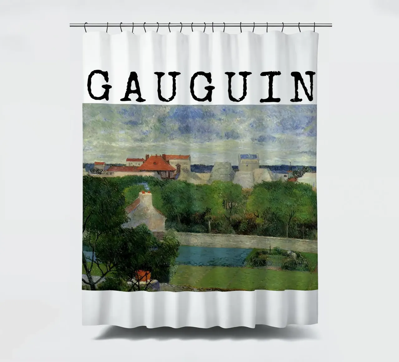 Gli orti di Vaugirard, Paul Gauguin tenda da doccia da tokovictory