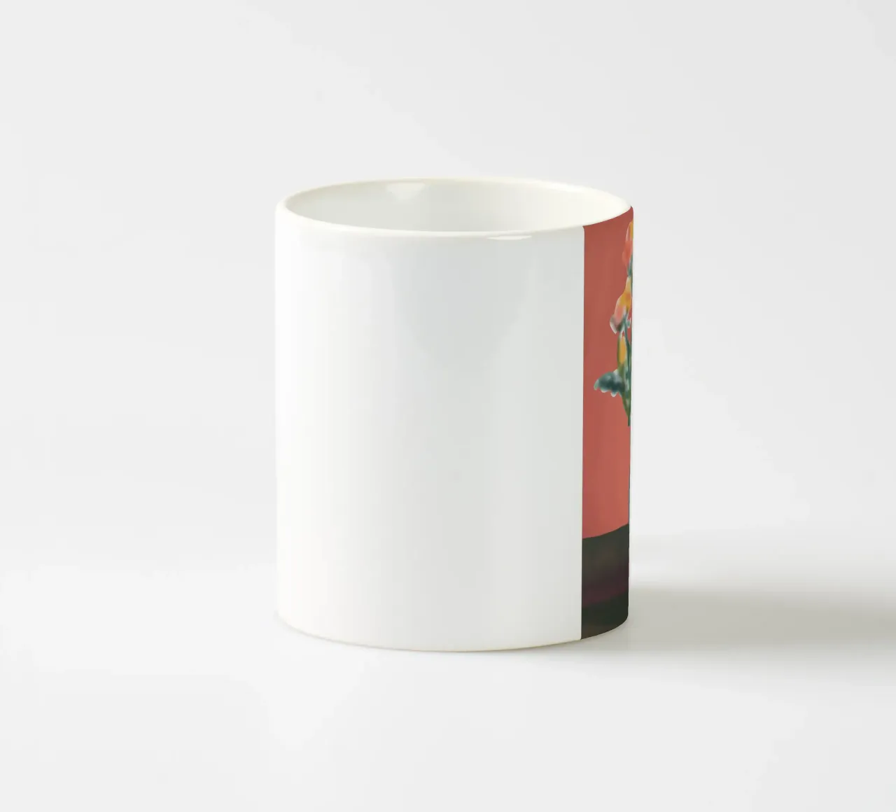 Vaso di fiori con sfondo rosa tazza in ceramica da Little Dean