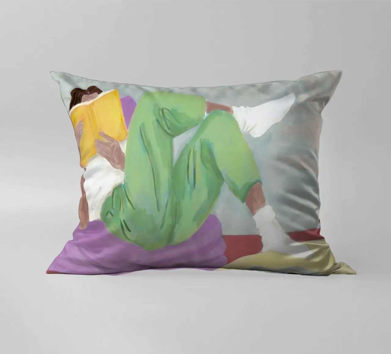 Slappe Av 01 decorative cushion by Frauke Schyroki