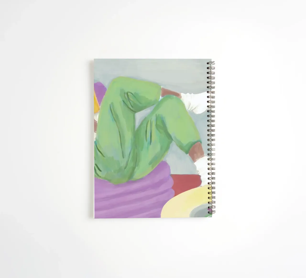 Slappe Av 01 spiral notebook by Frauke Schyroki