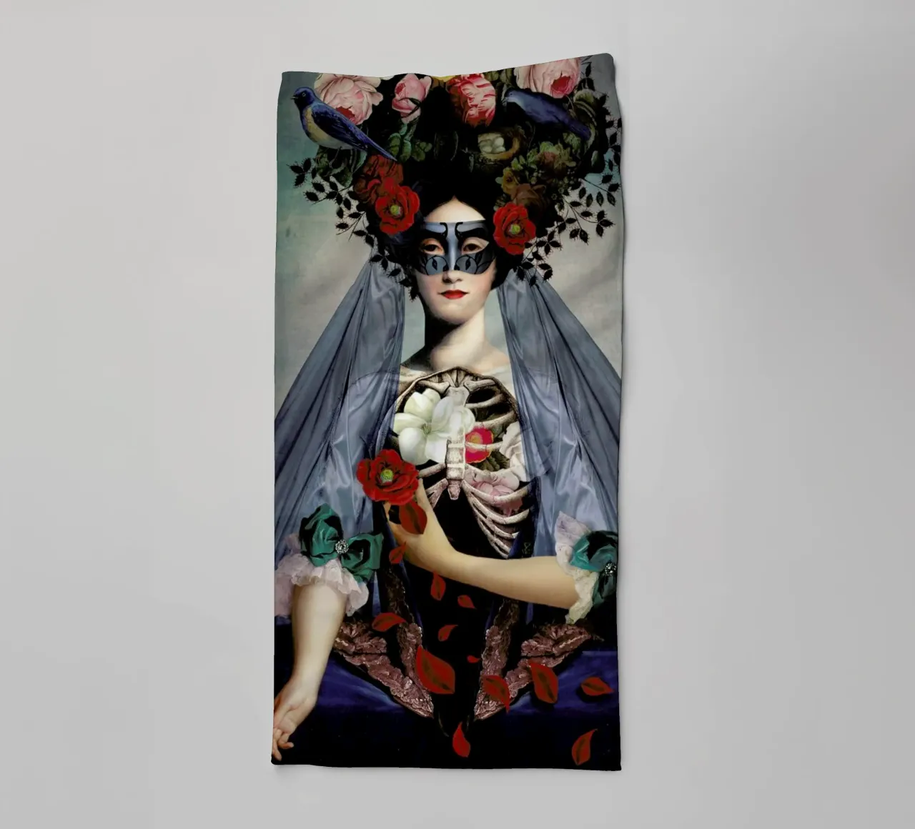 Dia de los muertos asciugamano da bagno da Catrin Welz-Stein